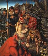 Lucas  Cranach The Martyrdom of St.Barbara china oil painting reproduction